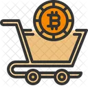 Compras de bitcoins  Ícone