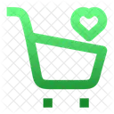 Carrinho De Amor Carrinho De Compras De Amor Ícone