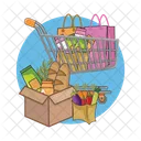 Vender Comprar Armazenar Icon