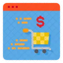 Compras On Line Comercio Eletronico Loja On Line Ícone