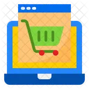 Carrinho De Compras Compras On Line Cesta Ícone