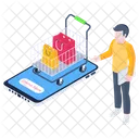 Carrinho de compras  Ícone