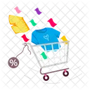 Compras On Line Entrega De Compras Descontos Em Compras Ícone