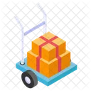 Encomenda Carrinho Pacote Icon