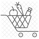 Cart Thinline Icone Icon