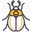 Carrion Beetle Insect Icon