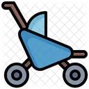 Carrito de bebe  Icono