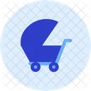 Carrito de bebe  Icono