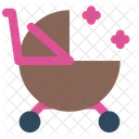 Carrito de bebe  Icono