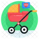 Carrito de bebé  Icono
