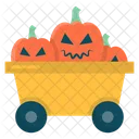 Carro de calabazas  Icono