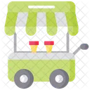Carrito De Comida Puesto De Comida Camion De Comida Icono