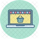 Carrito de compras en línea  Icon