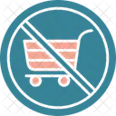 Carrito De Compras No Permitido Prohibido Icon