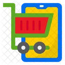 Carrito De Compras Compras Moviles Compras En Linea Icono