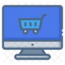 Carrito De Compras Monitor Pantalla Icono