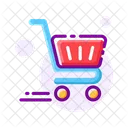 Carro Carrito De Compras Compras En Linea Icono