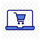 Carrito De Compras Compras En Linea En Linea Icono