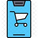 Carrito De Compras Aplicacion Comercio Electronico Icono