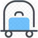 Carrito de equipaje  Icono