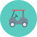 Carrito De Golf Carrito De Golf Coche De Golf Icono