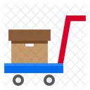 Carrito de paquetes  Icono