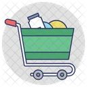 Compras Carrito Comestibles Icono