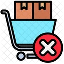 Eliminar carrito  Icono