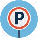 Carro Estacionamento Sinal Ícone