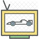 Carro Corrida Partida Icon