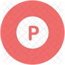 Carro Estacionamento P Icon