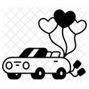 Carro De Casamento Amor Dia Dos Namorados Icon