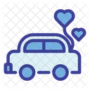 Carro Amor Casamento Ícone