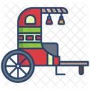 Carro Chino Transporte Vintage Carro De Dragon Icono