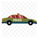 Policia Estacao Carro Carro Veiculo Ícone