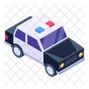 Carro De Policia Carro De Policia Veiculo Ícone