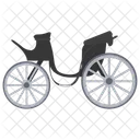 Carro de bicicleta  Icono