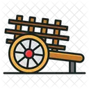 Carro De Bueyes Carro Transporte Icono