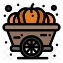 Carro de calabaza  Icono