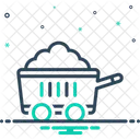 Carro de cola  Icono