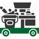Carro de limpieza  Icono