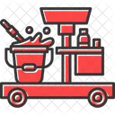 Carro de limpieza  Icono