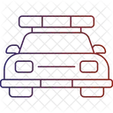 Icone Do Carro Da Policia Ícone