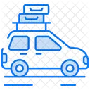 Carro de viagem  Ícone