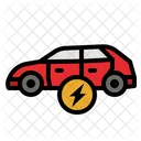 Carro Eletrico Veiculo Eletrico Carro Ícone