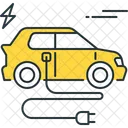 Carro Eletrico Ícone