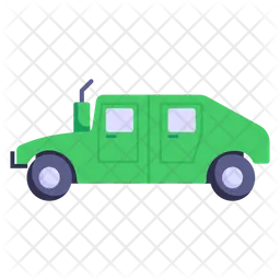 Carro do exército  Ícone