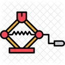 Macaco De Carro Elevador Macaco Ícone