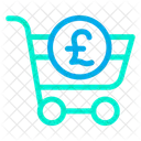 Carro Ecommerce Dinero Icono