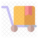 Carro logístico  Icono